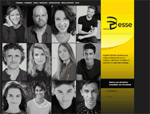 Tablet Screenshot of agencebesse.com